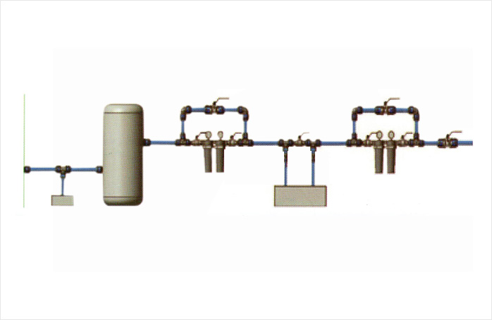 Aluminium Pipeline Fittings Compressed Air