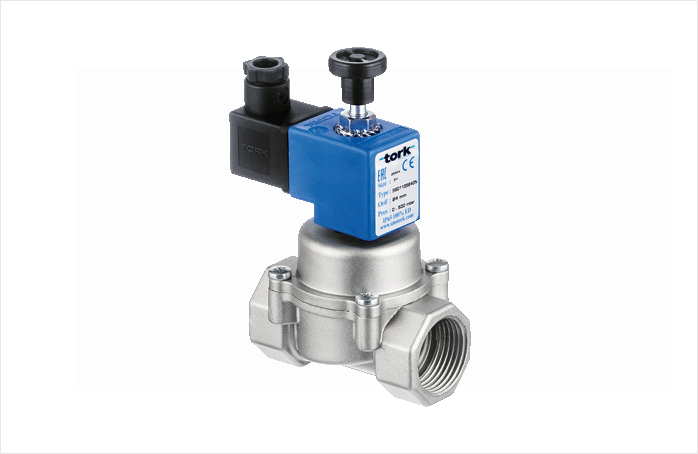 Manual Reset Natural Gas Solenoid Valves